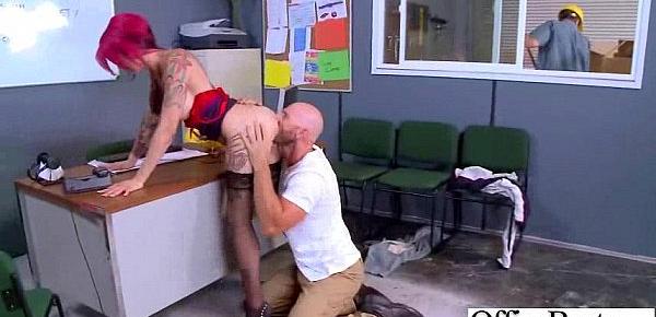  Hardcore Action In Office With Big Tits Slut Naughty Girl (anna bell peaks) vid-04